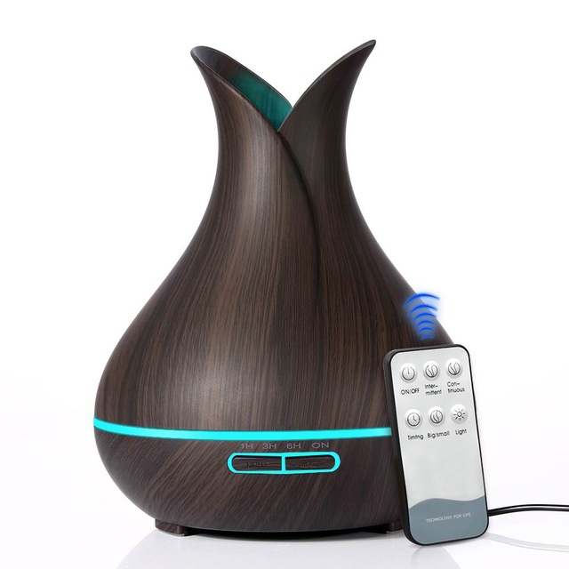 Essential Oil Diffuser (Dark Brown)