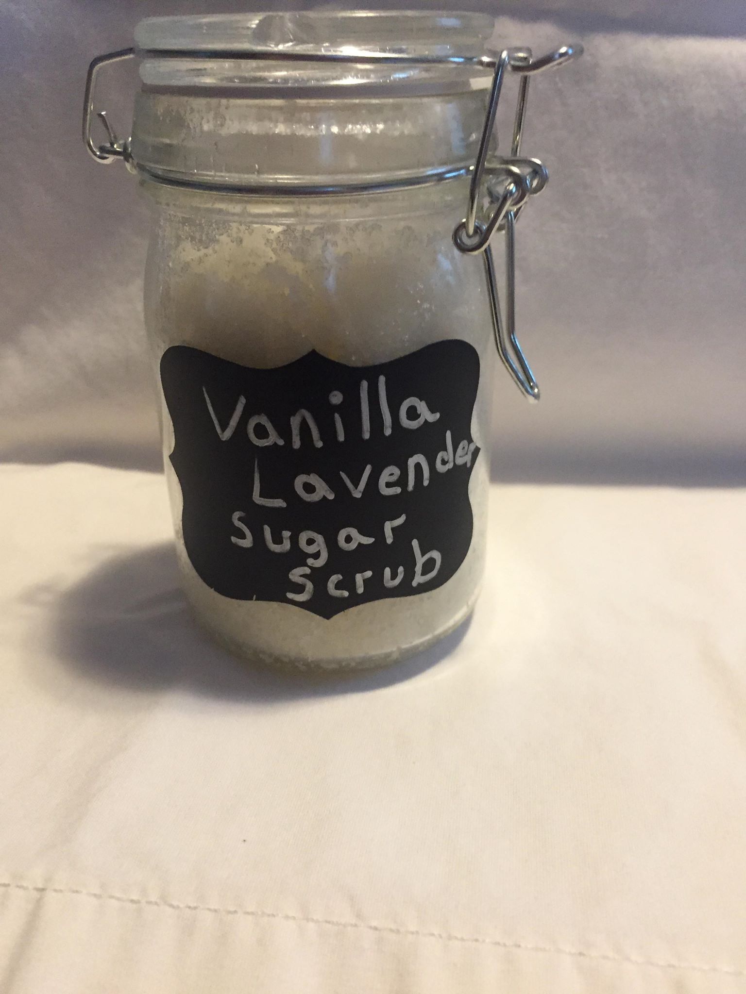 Vanilla Lavender Sugar Scrub